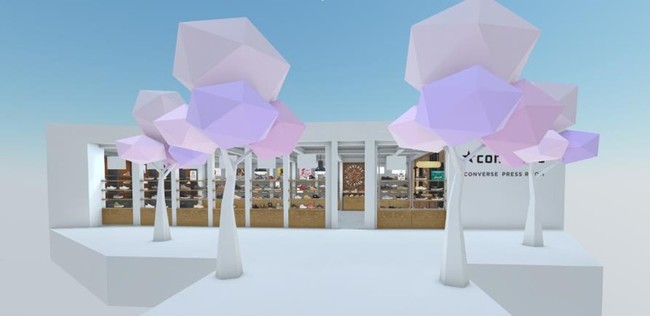 case01 コンバースジャパン株式会社様のプレス向けVR空間